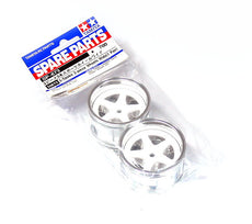 Tamiya RC Model 5-Spoke 2-piece Wheels Wide (1 Pair) 50673