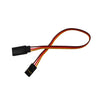 ( 26AWG L=250MM ) SERVO EXTENSION WIRE STRAIGHT JR MALE TO FEMALE.