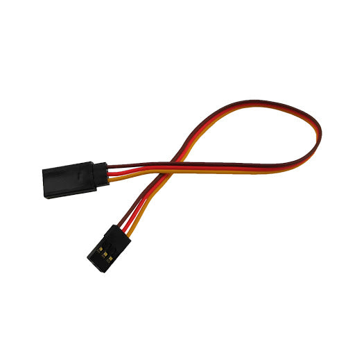 (26AWG L=300MM )SERVO EXTENSION WIRE STRAIGHT JR MALE TO FEMALE.